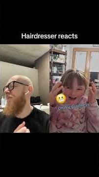 Hairdresser reacts to a DIY kid haircut disaster 😂
