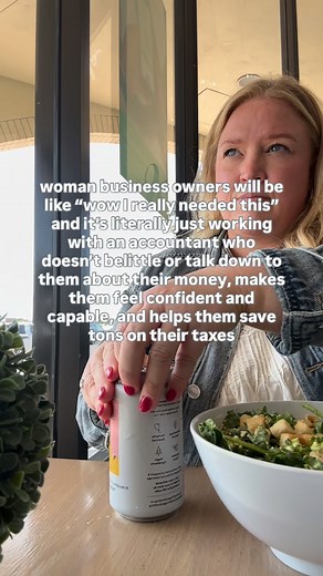 some might say that’s hard to find these days, but we know a whole group of them right here 😏 we’re so over accountants having the bad reputation & we’re here to show you that it can be different! You CAN feel confident about your finances. You CAN feel in control of what’s going on even if we’re managing your books every month. You CAN save a bunch of money in tax savings all year long and not feel dumb for not knowing about it earlier. (& even if you make some mistakes, we won make you feel d