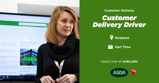 Asda Jobs | Vacancy: Customer Delivery Driver, Strabane