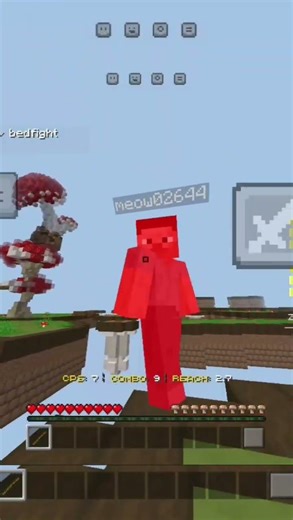 Minecraft Pe Combo 💀 #mcpe #mobile #gaming #viral #shorts