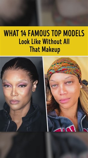 9.4K views · 29 reactions | What 14 Famous Top Models Look Like Without All That Makeup | Bright Side of Love | Facebook