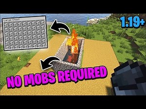 Minecraft EASY Iron Farm 1.20 : No Zombies Required (Tutorial)