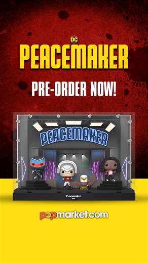Your favorite misfits—Peacemaker, Vigilante, Eagly & Leota—are crashing your shelf in this deluxe Funko Pop! Moment.  Preorder now before they vanish: https://bit.ly/45TFuK3 | popmarket | Facebook