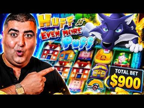 EVERY BONUS TURNED INTO AN EPIC JACKPOT On HUFF N EVEN MORE PUFF 💸