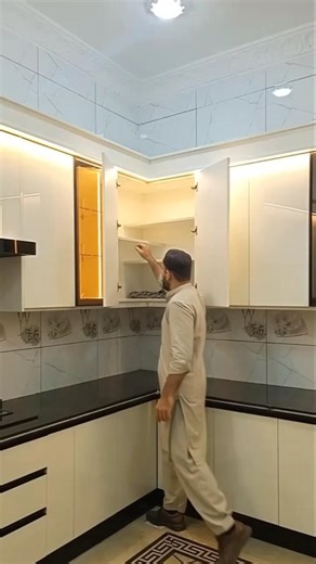 Kitchen Corner cabinet design/ Kitchen Corner cabinet #diy #home #shorts #short #kitchen