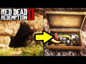 *SECRET* GOLDEN TREASURE WITH BEST WEAPON AND.. in Red Dead Redemption 2! Location Tips RDR2!