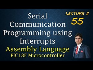 Serial Communication Programming using Interrupts in assembly language
