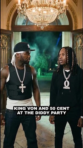 POV: King Von & 50 Cent At The Diddy Party