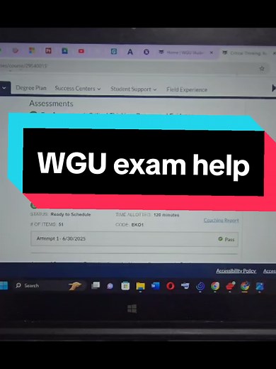 Ayuda para exámenes de WGU: Pasar con éxito