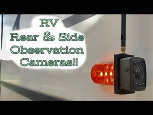 Haloview RD7 RV Rear AND Side Observation Cameras. Unboxing, Install, and Review.