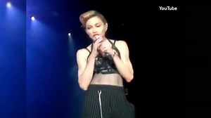 Madonna exposes herself to fans