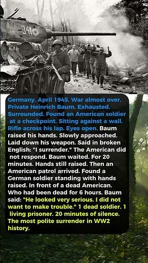 German Soldier Surrendered to a Corpse — Because Nobody Told Him the American Had Died