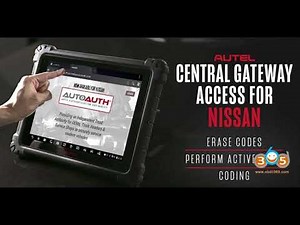 Autel Ultra MS909 Nissan Security Gateway Access via AutoAuth!!!