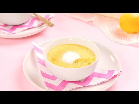Keto Lemon Delicious Recipe - Low Carb & Sugar Free Pudding Dessert