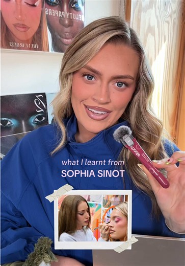 sit down take notes🧚🏼📝 i got my makeup done by the iconic @Sophia Sinot last week & i thought i would give all the insight into what i learnt💖hopefully this answers some of your Q’s ✨ xx #makeup #sophiasinot #insight #makeupartist #zaralarrason