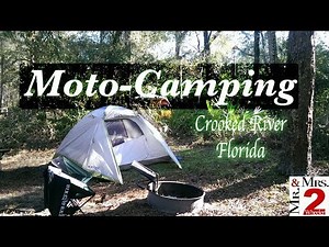 Motorcycle camping Trip 2up in Florida | in the rain Ep.1