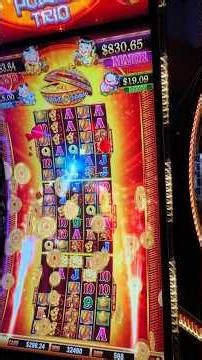 BIG WIN! DANCING DRUM POWER TRIO SLOT! #jackpot #lasvegas #casino #slot