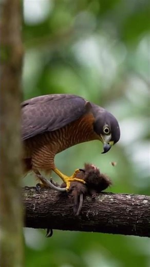 Witness the Regal Queen Charlotte Goshawk in Stunning Wildlife Scenes 🌿