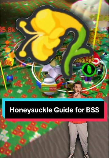EVERY WAY TO GET HONEYSUCKLES IN THE GAME #beeswarmsimulator #robloxgames #bsstips