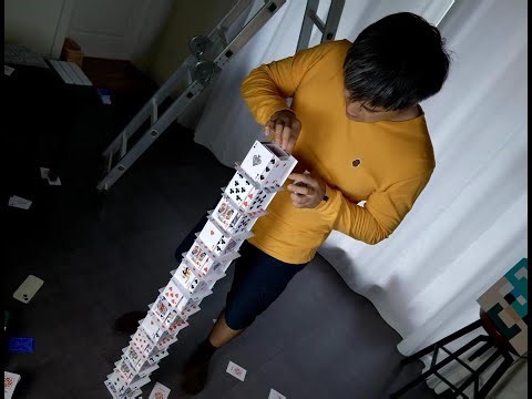 How to Build a 6ft Card Tower (Professional Secrets Exposed!)