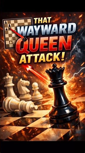 Wayward Queen Attack #chess #chesscom