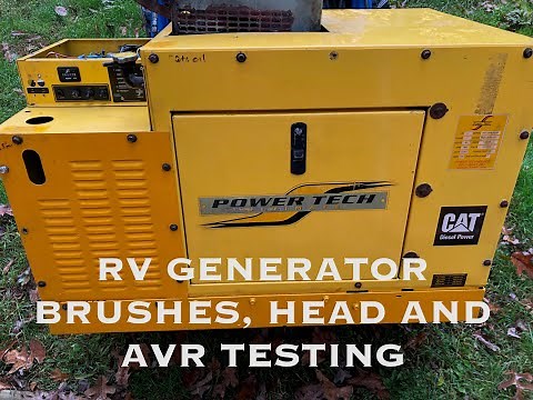 Powertech Diesel RV Generator Marathon Pancake Head testing