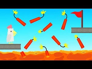 DYNAMITE RAIN Is IMPOSSIBLE To Dodge! (Ultimate Chicken Horse)