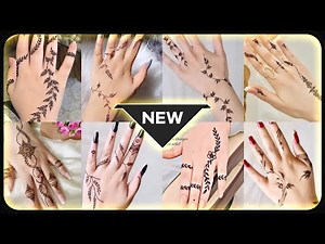 New Fresh Simple Mehndi Design Latest Video 2025. Beautiful Modern Top Trending . Wedding
