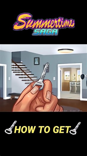 How to get Secret Door Key in Summertime Saga #SummertimeSaga #summertimesaganewupdate