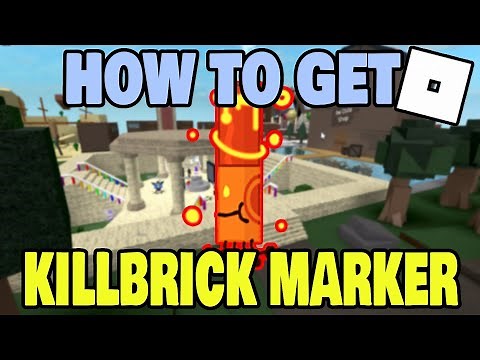 How to Get KILL BRICK MARKER in FIND THE MARKER | Roblox