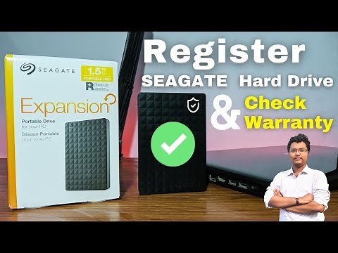 How to Register Any Seagate Hard disk and check Warranty details