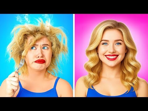 सबसे अच्छे हेयरस्टाइल ट्यूटोरियल 💇‍♀️ आसान हेयर हैक्स और DIY ब्यूटी ट्रिक्स लड़कियों के लिए
