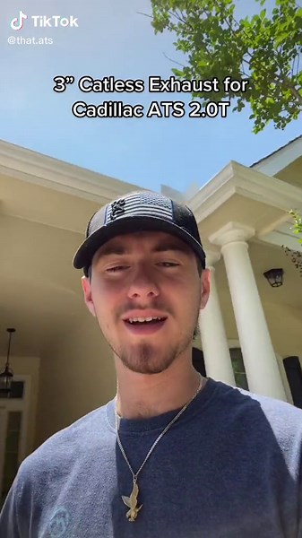 Custom Catless Exhaust for Cadillac ATS 2.0T