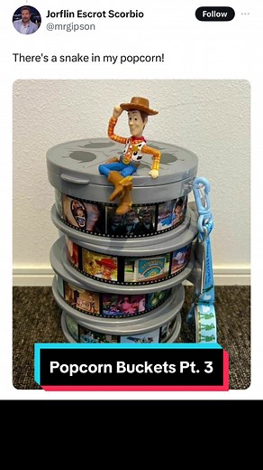 Unique Popcorn Buckets for Movie Lovers