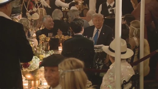 ‘It looks like Versailles’: Trump throws Mar-a-Lago gala as SNAP recipients go hungry