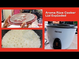 Watch This Before Buying This Aroma Rice Cooker | The Lid Exploded