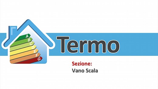 Termo - Sezione - Vano scala