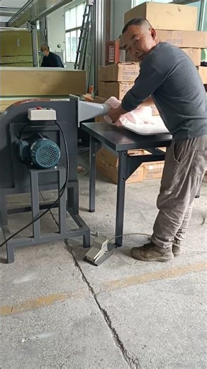 Automatic Fiber opening Machine Mixing foam production Line for sofa factory Pillow Filling Maxhine