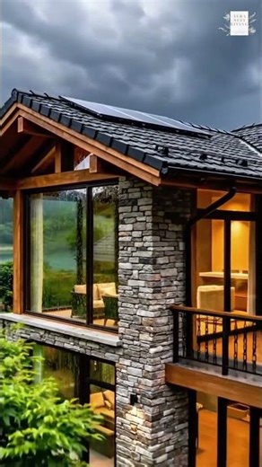 Modern Sustainable Mountain Home Tour | Solar Roof, Garden Retreat & Nature-Fused Architecture
