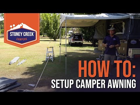 How To: Setup a Camper Awning