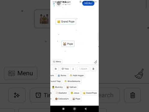 Infinite craft gameplay