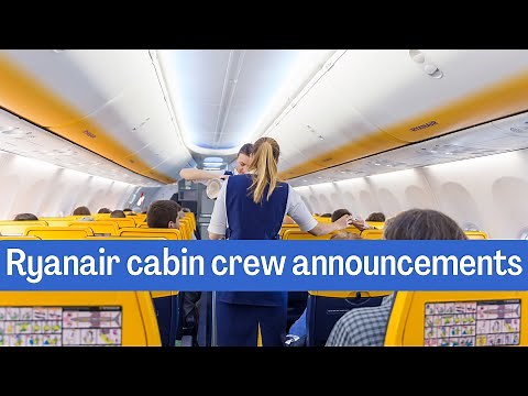 Ryanair Realistic Cabin Crew Soundpack for Microsoft Flight Simulator 2020