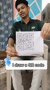 I Draw a QR Code with Pencil 😱 | Will It Scan?#shorts #qrcode #drawing