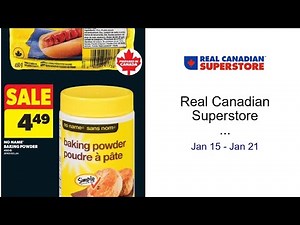 Real Canadian Superstore weekly flyer / circulaire Jan 15 - Jan 21