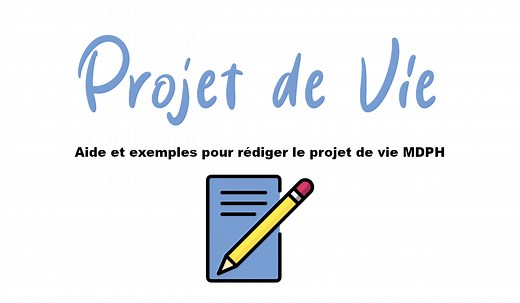 Modèle de projet de vie MDPH