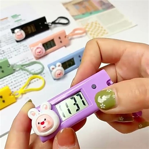 Cute Mini Digital Desk Clockvideo