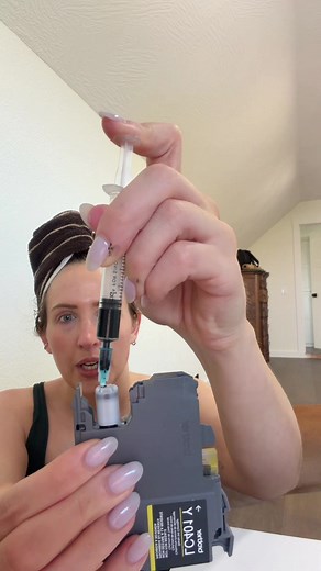 Printer Hack: Using a Syringe to Fix Ink Issues