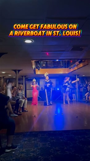 53 reactions · 6 comments | Heels higher than the Arch.  Performances brighter than the downtown lights. 朗 It’s all aboard our Decked Out Divas cruise – STL’s only floating drag show. Come get fabulous on our last Divas cruise of the season, Thursday, Nov. 20, 9-11pm. Check the link in our bio for tickets  #RiverboatsSTL #drag #dragshow #divas #stl #cruise #riverboat | Riverboats at the Gateway Arch | Facebook