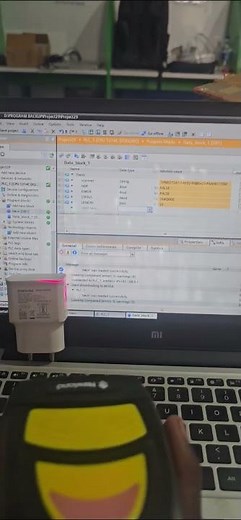 S71200 Siemens PLC interfacing with RS232 Barcode QR scanner