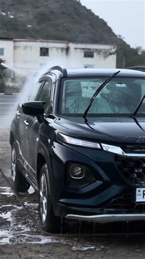 fronx ko washing ho rhi hai 😍#fronx #car #mrbeast #shorts #carlover #freefire